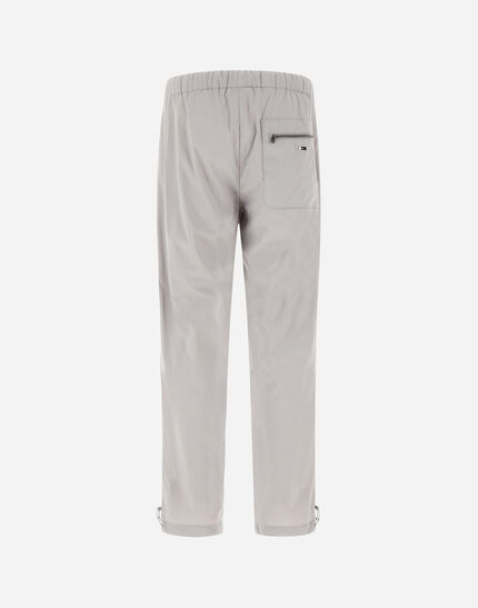 RESORT TROUSERS IN LIGHT NYLON STRETCH Light Grey