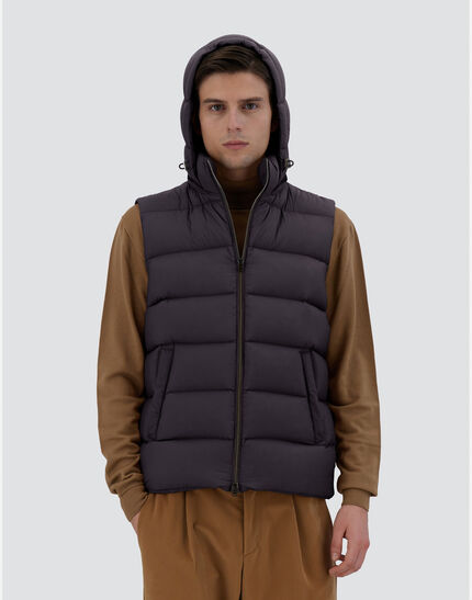 VEST IN ECOAGE Black