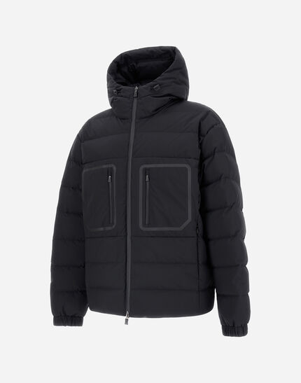 HOODED JACKET IN 2-LAYER WINDSTOPPER Black 5 HOODED JACKET IN 2-LAYER WINDSTOPPER Black