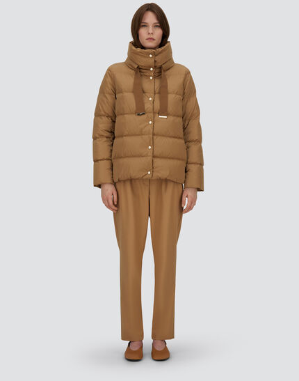 CAPPA IN SATIN Camel