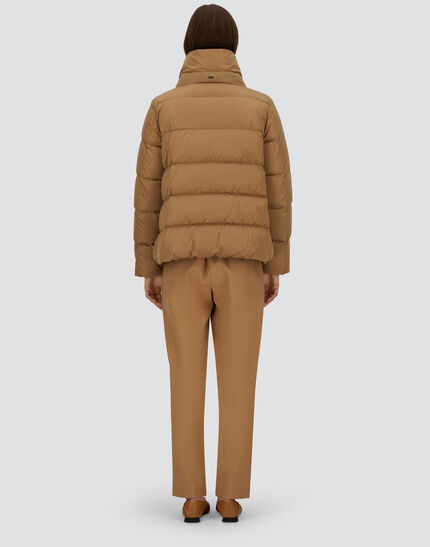 CAPPA IN SATIN Camel