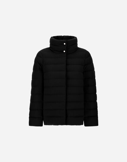 RESORT CAPE IN CASHMERE SILK Black 1 RESORT CAPE IN CASHMERE SILK Black