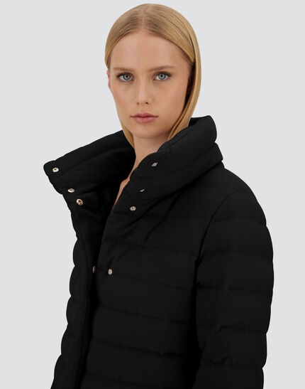 RESORT CAPE IN CASHMERE SILK Black 3 RESORT CAPE IN CASHMERE SILK Black
