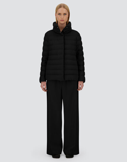 RESORT CAPE IN CASHMERE SILK Black 4 RESORT CAPE IN CASHMERE SILK Black