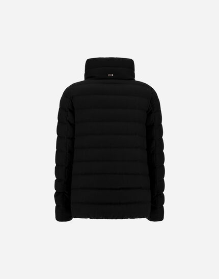 RESORT CAPE IN CASHMERE SILK Black 6 RESORT CAPE IN CASHMERE SILK Black