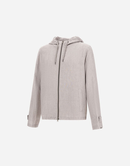 RESORT JACKET IN NEW LINEN Chantilly