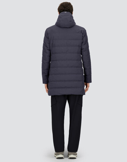 LONG JACKET IN 2-LAYER WINDSTOPPER Blue