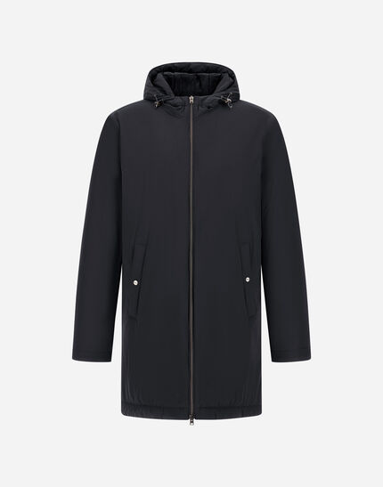 RESORT PARKA IN TRAVEL NYLON PONENTE Dark Blue