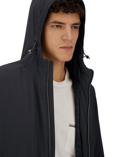 RESORT PARKA IN TRAVEL NYLON PONENTE Dark Blue