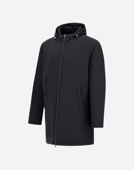 RESORT PARKA IN TRAVEL NYLON PONENTE Dark Blue