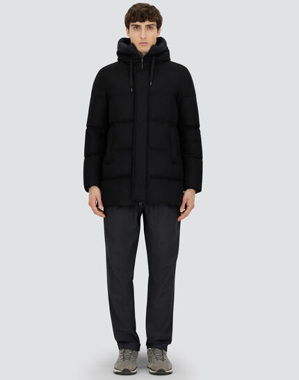JACKET IN CASHMERE, SILK AND ECOAGE Black 4 JACKET IN CASHMERE, SILK AND ECOAGE Black