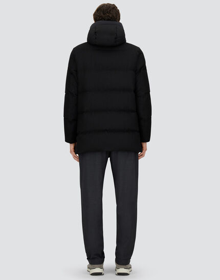 JACKET IN CASHMERE, SILK AND ECOAGE Black 5 JACKET IN CASHMERE, SILK AND ECOAGE Black
