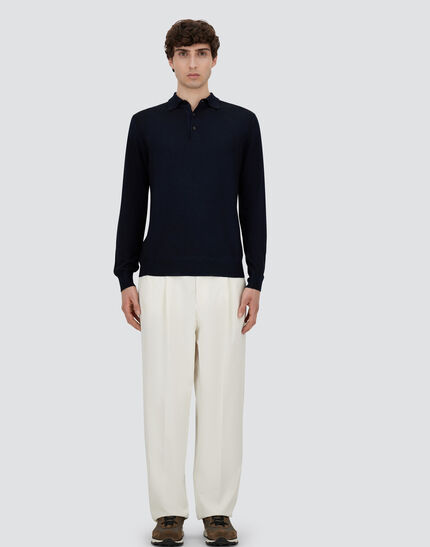 COTTON FEEL TROUSERS Natural 4 COTTON FEEL TROUSERS Natural