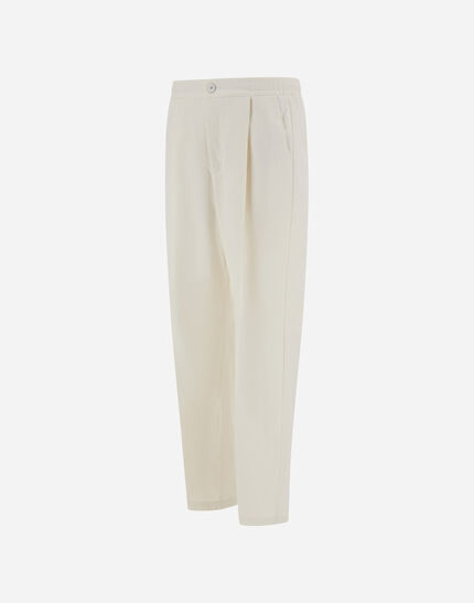 COTTON FEEL TROUSERS Natural 6 COTTON FEEL TROUSERS Natural
