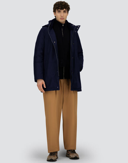 JACKET IN NEW BUSINESS AND NYLON ULTRALIGHT Navy Blue