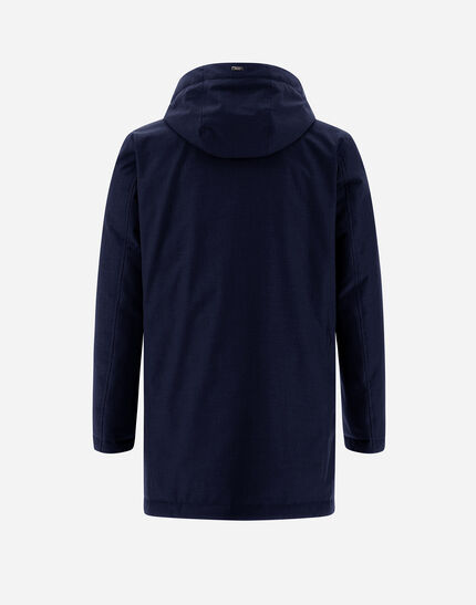 JACKET IN NEW BUSINESS AND NYLON ULTRALIGHT Navy Blue