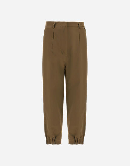 COTTON FEEL TROUSERS Military