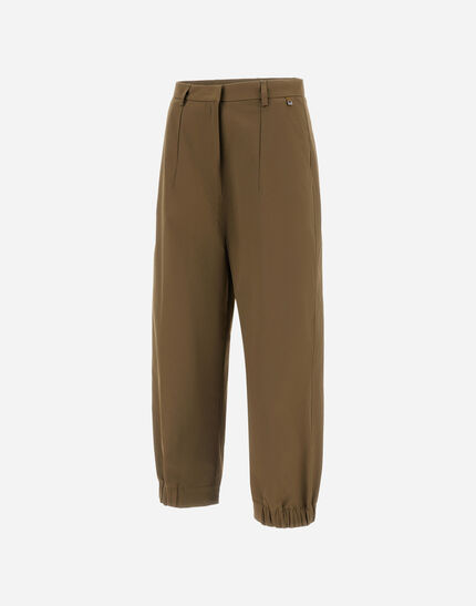 COTTON FEEL TROUSERS Military
