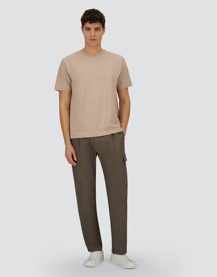 RESORT T-SHIRT IN PURE COTTON JERSEY Chantilly