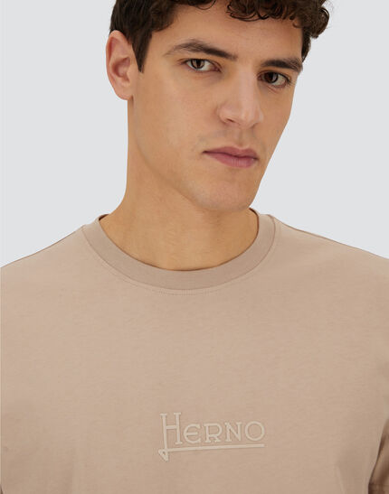 RESORT T-SHIRT IN PURE COTTON JERSEY Chantilly