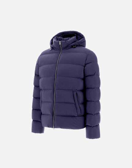 BOMBER JACKET IN ECOAGE New Blue
