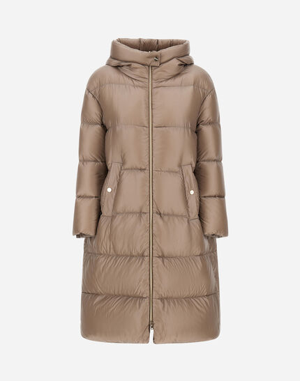 PARKA IN NYLON ULTRALIGHT Dove Grey 1 PARKA IN NYLON ULTRALIGHT Dove Grey