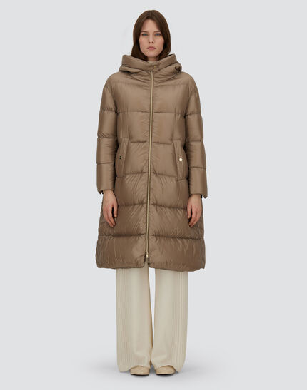 PARKA IN NYLON ULTRALIGHT Dove Grey 4 PARKA IN NYLON ULTRALIGHT Dove Grey