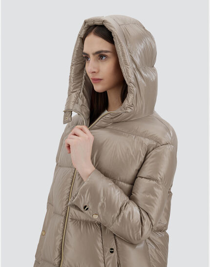 PARKA IN NYLON ULTRALIGHT Dove Grey 8 PARKA IN NYLON ULTRALIGHT Dove Grey