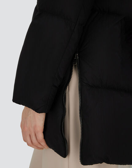 A-SHAPE JACKET IN ECOAGE Black 3 A-SHAPE JACKET IN ECOAGE Black