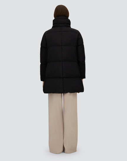 A-SHAPE JACKET IN ECOAGE Black 5 A-SHAPE JACKET IN ECOAGE Black