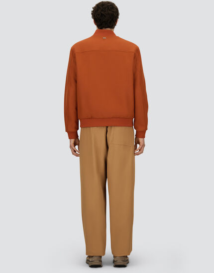 COTTON FEEL TROUSERS Camel