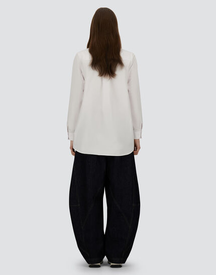 SHIRT IN PURE DENSE COTTON White