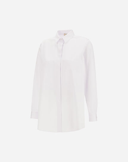 SHIRT IN PURE DENSE COTTON White