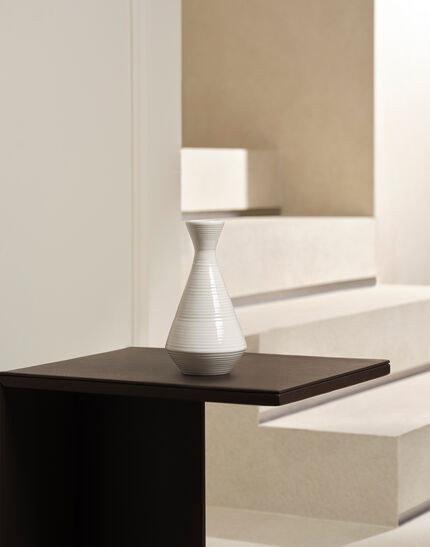 HERNO HABITA CANDLE HOLDER - MEDIUM Natural