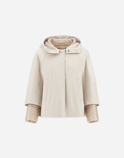CAPE IN PURE CASHMERE AND NYLON ULTRALIGHT Chantilly