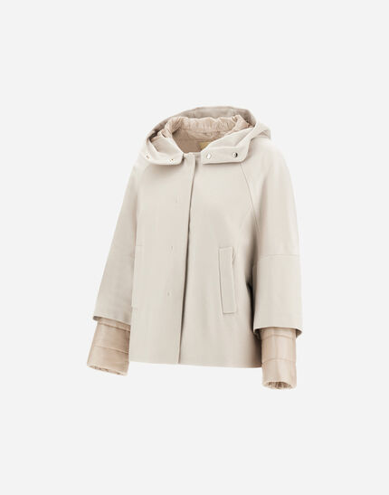 CAPE IN PURE CASHMERE AND NYLON ULTRALIGHT Chantilly