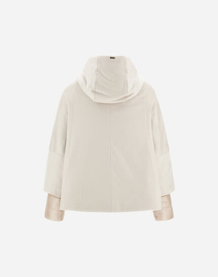 CAPE IN PURE CASHMERE AND NYLON ULTRALIGHT Chantilly