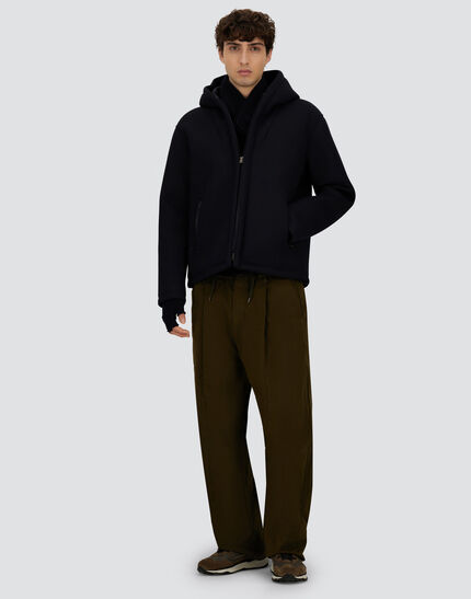 JACKET IN 3-LAYER SCUBA Dark Blue 2 JACKET IN 3-LAYER SCUBA Dark Blue