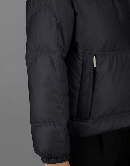LAMINAR JACKET IN QUILTED RIPSTOP Black