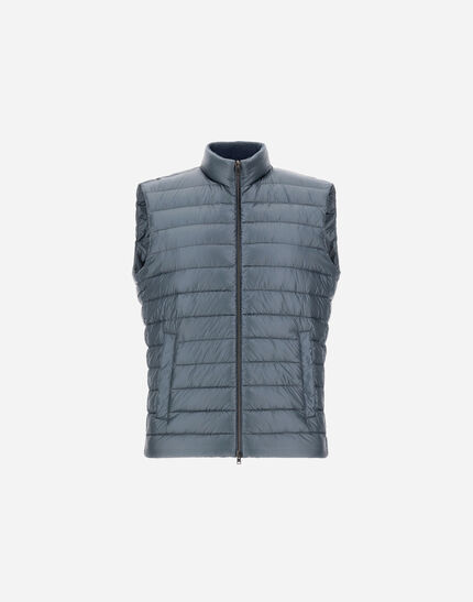 RESORT VEST IN NYLON ULTRALIGHT Midnight Teal
