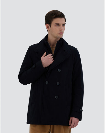 PEA COAT IN WASHINGTON Navy Blue 11 PEA COAT IN WASHINGTON Navy Blue