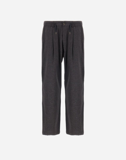 RESORT TROUSERS IN WOOL KNICKERBOCKER Iron