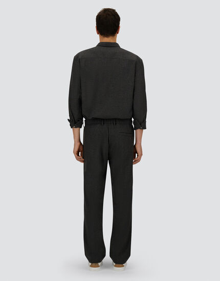 RESORT TROUSERS IN WOOL KNICKERBOCKER Iron