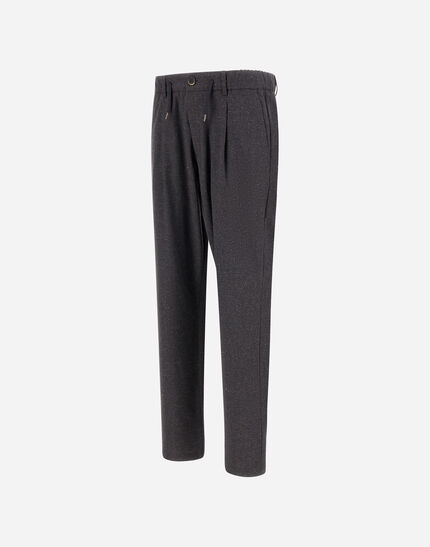 RESORT TROUSERS IN WOOL KNICKERBOCKER Iron