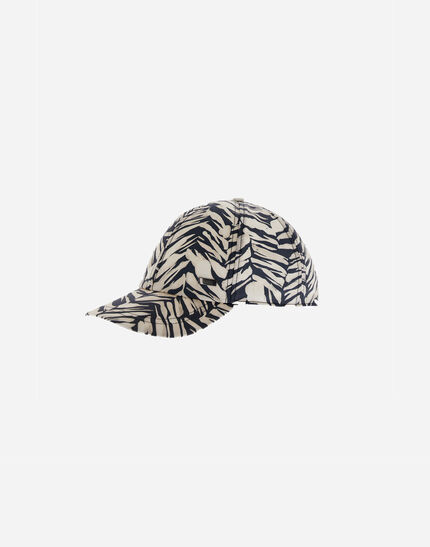 RESORT BASEBALL CAP IN NYLON SEASONAL PRINT AND TRAVEL NYLON PONENTE Teal/White 3 RESORT BASEBALL CAP IN NYLON SEASONAL PRINT AND TRAVEL NYLON PONENTE Teal/White