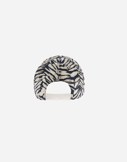 RESORT BASEBALL CAP IN NYLON SEASONAL PRINT AND TRAVEL NYLON PONENTE Teal/White 4 RESORT BASEBALL CAP IN NYLON SEASONAL PRINT AND TRAVEL NYLON PONENTE Teal/White