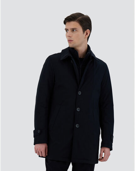 TRENCH COAT IN WASHINGTON Navy Blue