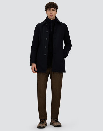 TRENCH COAT IN WASHINGTON Navy Blue