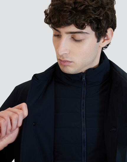 TRENCH COAT IN WASHINGTON Navy Blue