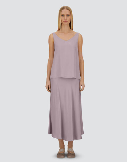 RESORT TOP IN ENVERS SATIN Light Lilla
